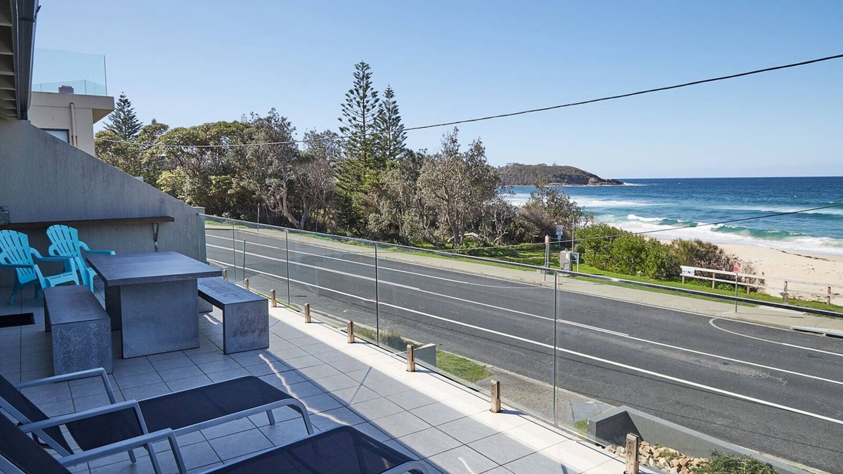 A stone's throw from Mollymook Beach