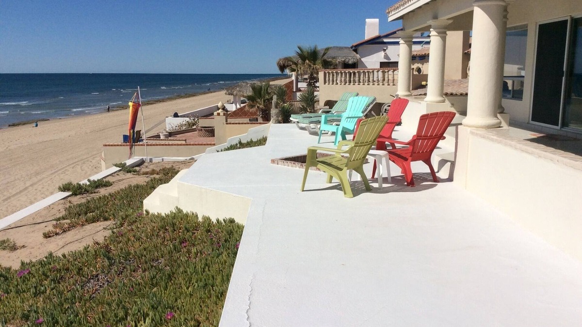 Beach front in Rocky Point