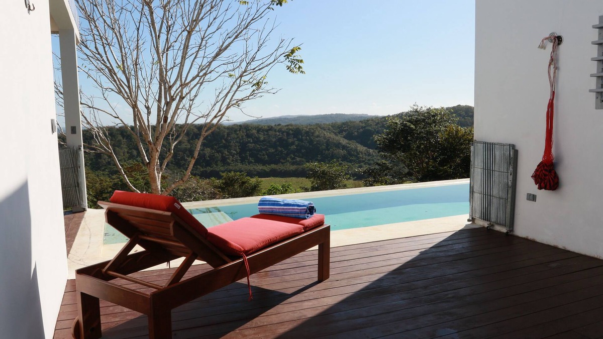 Beautiful contemporary hilltop home with impressive panoramic view and pool