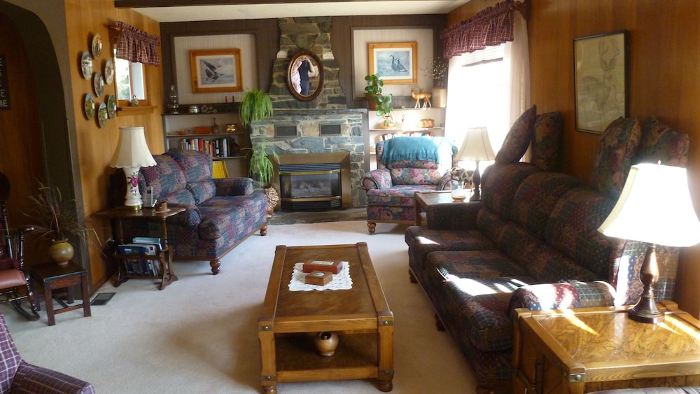 Home away from home, nestled into a small, family, cherry orchard.