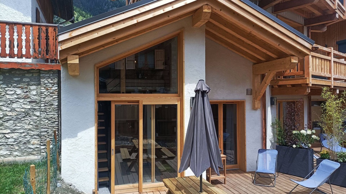 Chalet Bio Corti 4 Personnes Avec Bain à Remous et Sauna