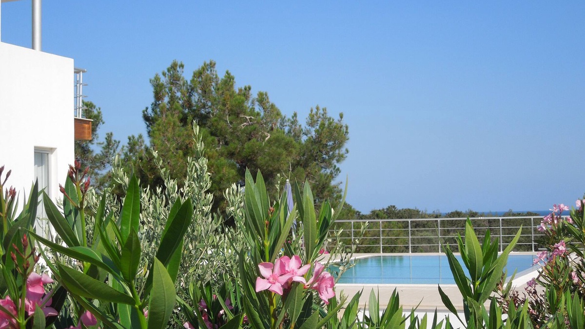 Designer villa, peaceful location by sea, near golf course. New: WIFI for free