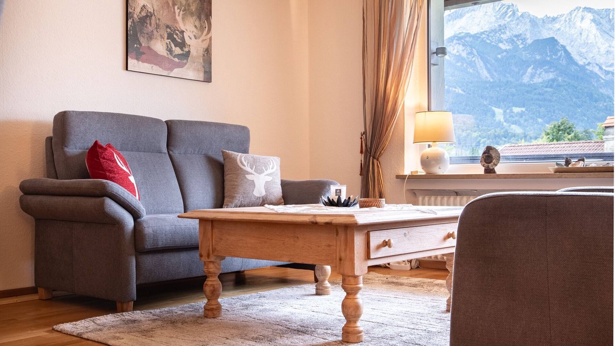 Great view from this apartment in Garmisch-Partenkirchen