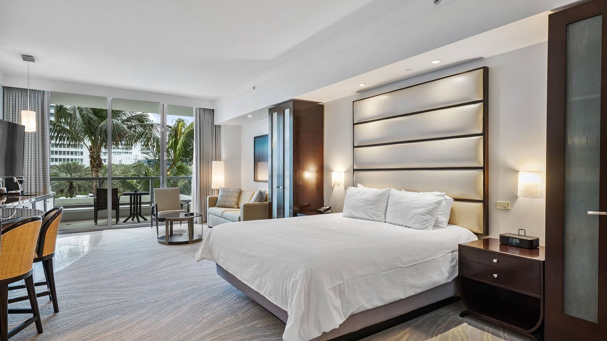 Junior Suite at Fontainebleau Hotel Miami Beach