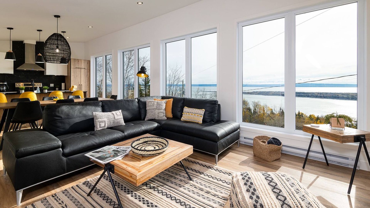 Le Charmant de Charlevoix-Magnifique vue sur le fleuve