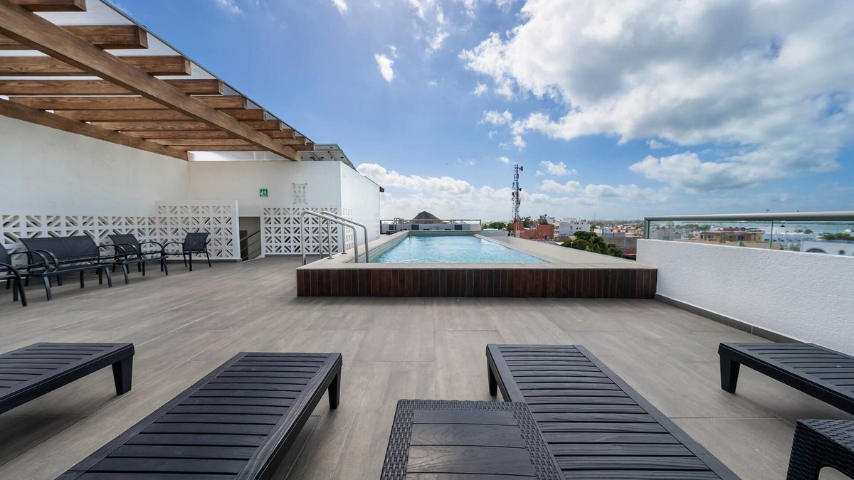 Modern 1 BR Condo w/Ocean View Infinity Pool