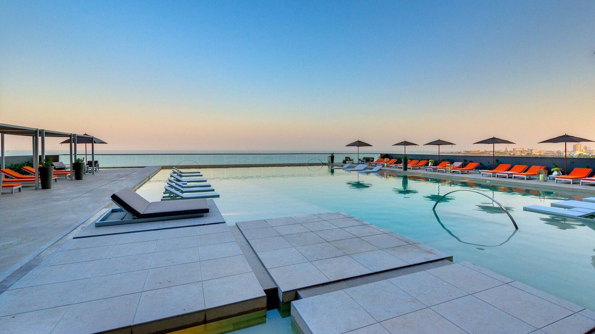 Ocean View Luxury Apartment 25 Fl 6/8 people, 3BR-3BA.