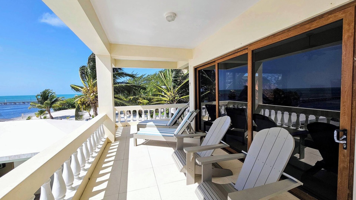 Ocean’s Edge 2B – Second-Floor Beachfront Condo with Caribbean Views