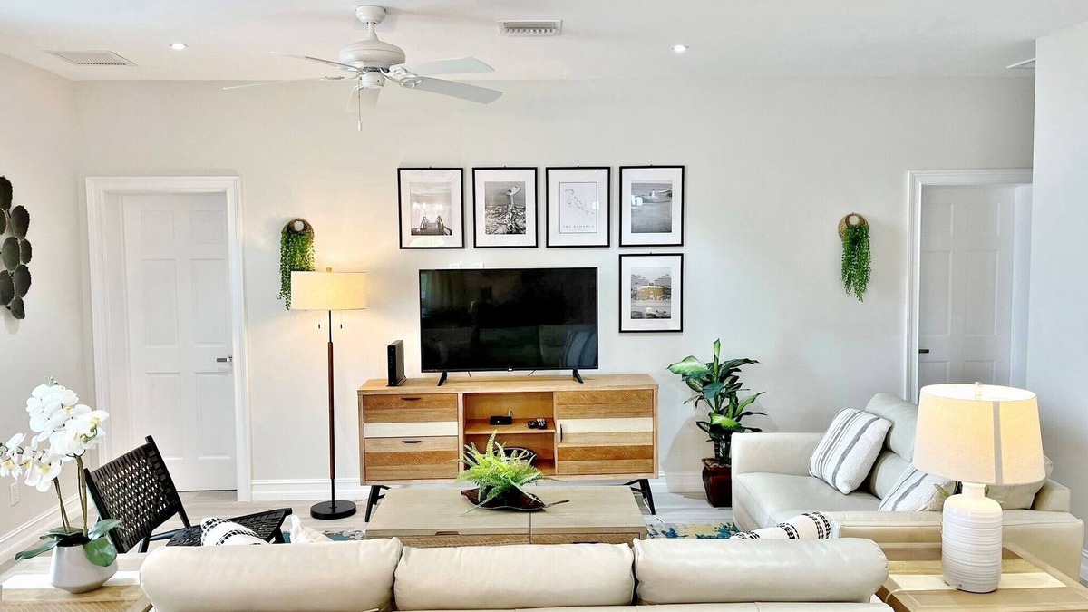 Pool Front Villa in Exclusive Palm Cay Beachfront Resort- A cozy Retreat.