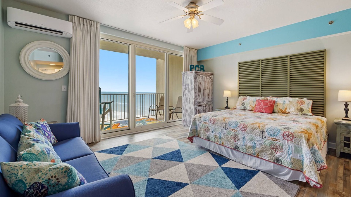 Shores of Panama 1705 - Amazing Gulf Front Unit with reserved parking!