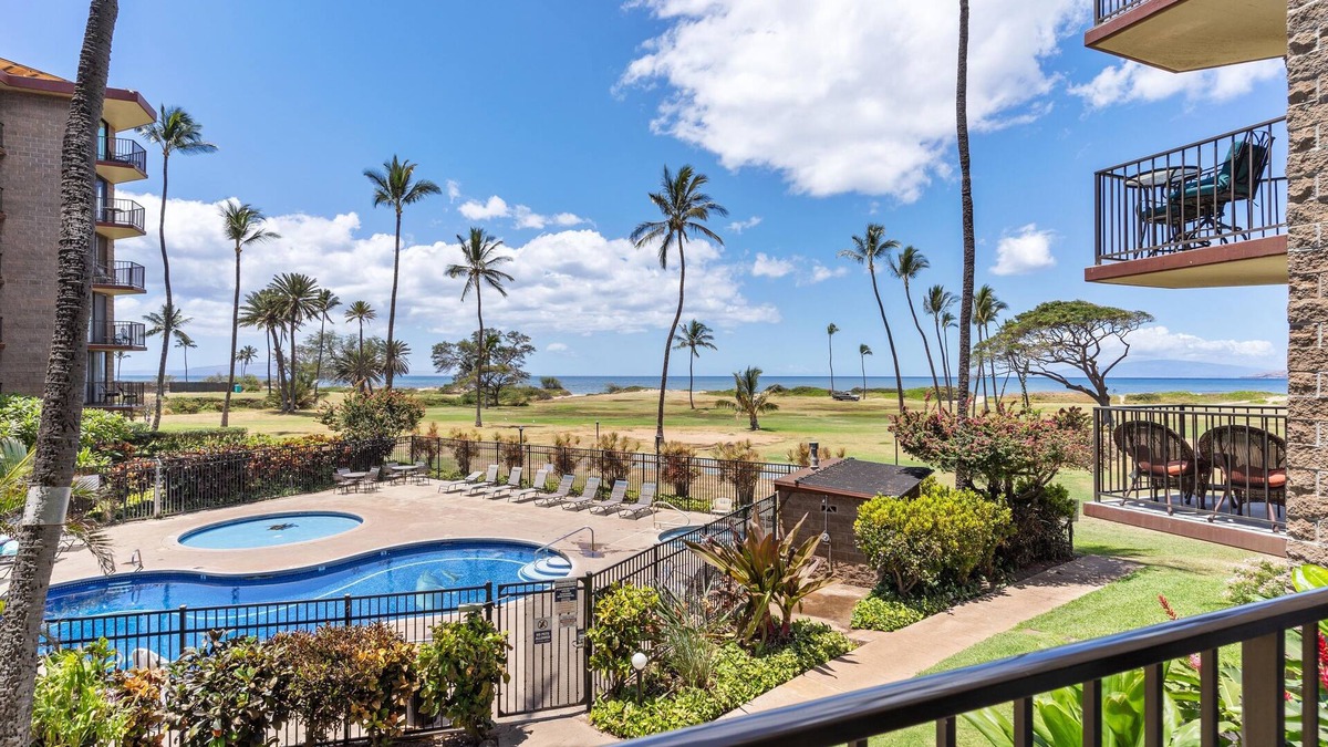Stunning Maui oceanfront resort. 2 bedroom, 2 baths