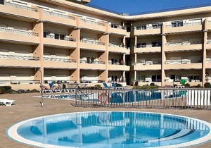 Albufeira Beach Apartment with sea views of the Bay all the way to the Old Town