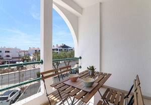 Holiday Apartment Apartamentos Ninho das Gaivotas 512 with Wi-Fi, A/C, Pool, Garden & Balcony; Parking Available