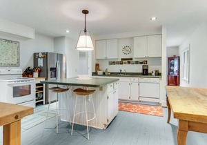 Village of Leland Modern Farmhouse On the Village Green. Best Leelanau Location