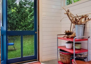 Village of Leland Modern Farmhouse On the Village Green. Best Leelanau Location