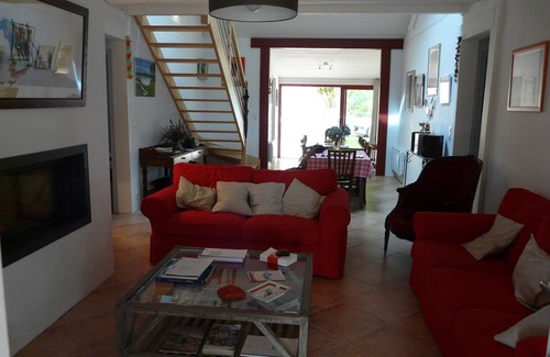 Saint-Julien-en-Born Villa | à 3 km de la Plage de Contis, Belle Villa Dans un Grand Parc