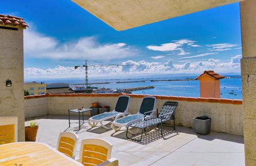 Aguino Apartment | Ático con la mejor terraza de Aguiño y vistas