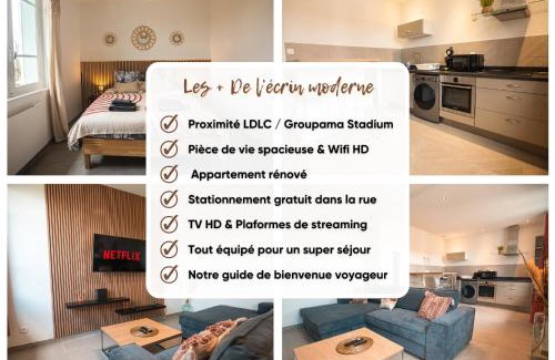 Decines-Charpieu Apartment | Écrin Moderne