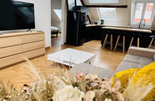 Reims City Centre Apartment | Élégant T4 Centre Reims/Parking Privé