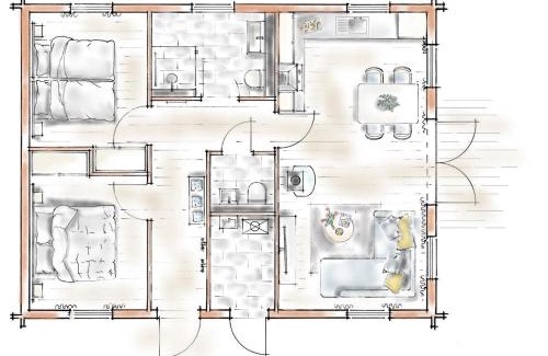 Hayingen House | Ökologisches Holzblock-Ferienhaus Lauterdörfle 150 - Baujahr 2022 - mit gratis AlbCard
