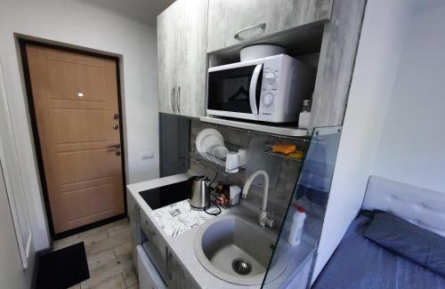 Shevchenkivs'kyi District Apartment | Посуточно мини-студия метро Дорогожичи Киев