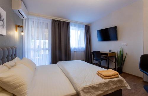 Petrovskoye Apartment | Сучасна квартира в центрі на Харківській набережній 3-2
