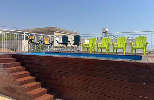 Migdal Villa | תכלת במושבה Lite Blue in the colony