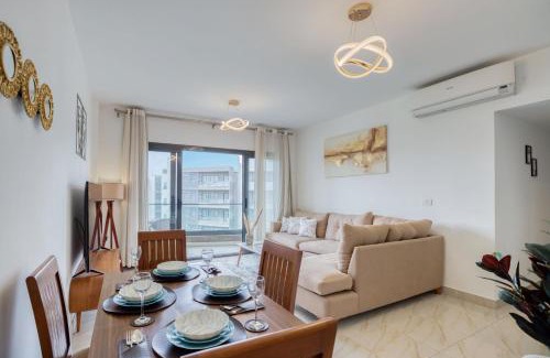 Madinaty Apartment | شقة فندقية هادئة بأطلالة بانوراما على الحديقة