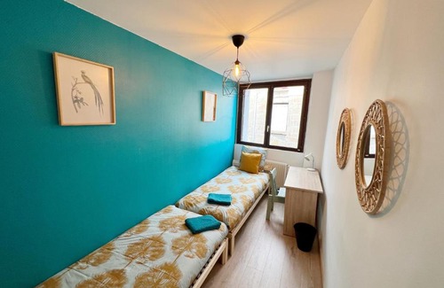 Cret de Roc Apartment | 016 CHIC & COSY GRAND APPART MODERNE 65m2 HYPERCENTRE WIFI SMART TV NETFLIX