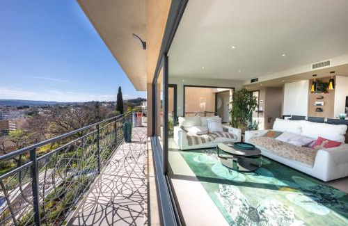 Cagnes-sur-Mer Villa | 06BK - Superb contemporary sea-view villa
