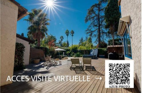 Biot Villa | 06V - Beautiful villa with spa pool and tennis