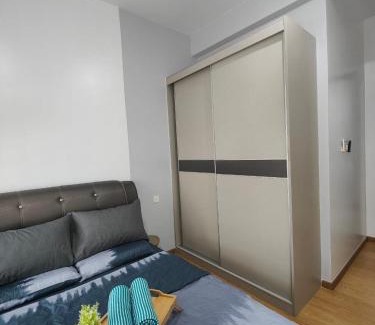 Central District Apartment | 08Johor, near CIQ, Danga bay Free parking 2BR6pax