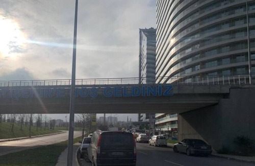 Bagcilar Apartment | 1+1 balcony Deluxe Apart. - near Mall of Istanbul