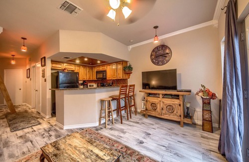 New Braunfels Condo | 1/1 condo on the Guadalupe River! Dog friendly!