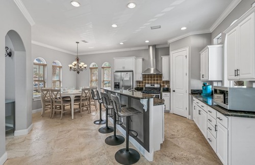 Emerald Waters Village House | 1/2 Block From Private Beach, 7 BR, Remodeled, Theater, Discounted Golf Cart