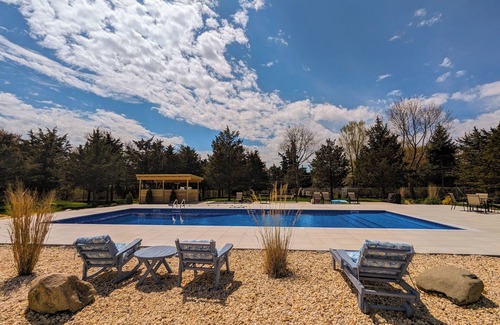 Orient Point Villa | 1.5 Acre Luxury Escape - Saltwater Pool with Water Views