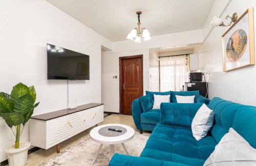 Kilimani Apartment | 1 Bed and exta bedroom at Kilimani Yaya centre-Nairobi