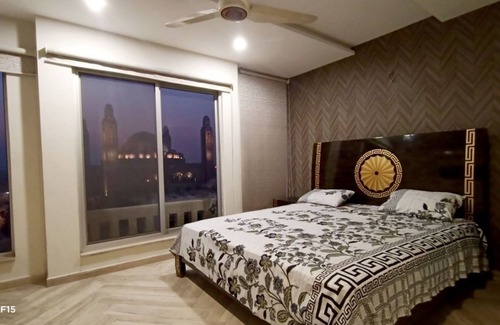 Bahria Town Apartment | 1 Bed Apartment with Bahria Grand Mosque View