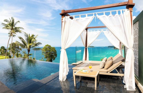 Karon Villa | 1 bed sea view pool villa Roma