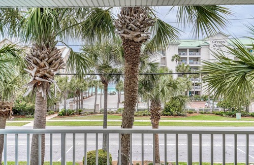 Crystal Beach Condo | 1 Bedroom + Bunk Beds with Ocean Views from Balcony!