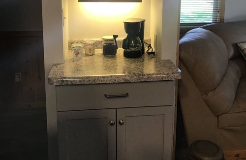 Dunnegan Cabin | 1 Bedroom Cabin at Needmore RV & Campground near Stockton Lake MO