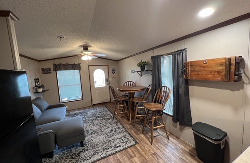 Avinger Cabin | 1 Bedroom cabin, covered porch, large parking area