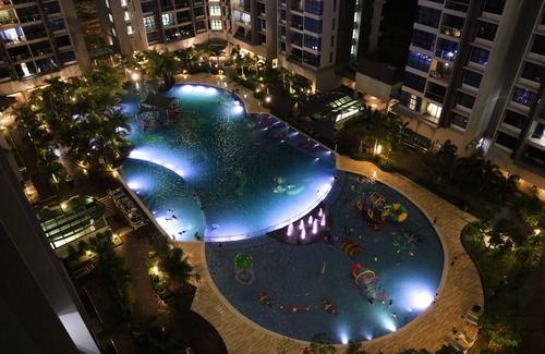 Malacca City Condo | 1 bedroom luxury condo. 1 to 7 guests, 3 beds, 1 sofa bed, 1 bathroom, living