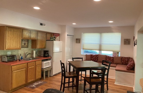 Rehoboth Beach Apartment | 1 Bedroom minutes to beach & a block to trail with private entrance .