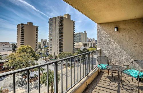 Myrtle Beach Apartment | 1 Block to Ocean Shore Condo in Myrtle Beach!