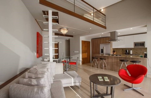 Amapas Apartment | 1 BR 2 BA Penthouse Los Muertos Beach 1200 SF, 1 BR Loft Penthouse - Best View and Location in PV