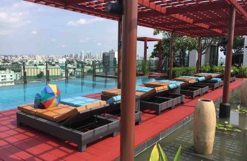 Bang Na Apartment | 1 BR condo BTS Sukhumvit Line + Wifi
