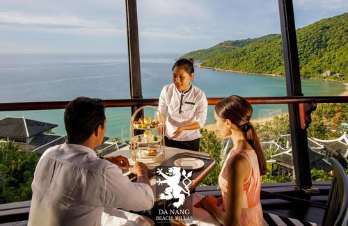 Tho Quang Beach Apartment | 1 King Club Terrace Suite Ocean View - Intercontinental Da Nang