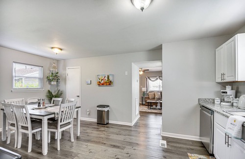 Hampton House | 1 Mi to Beach: Home w/Patio & Grill in Hampton!