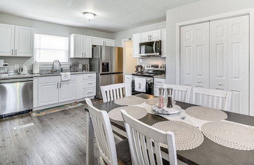 Hampton House | 1 Mi to Beach: Home w/Patio & Grill in Hampton!